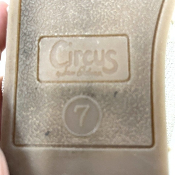 Circus by Sam Edelman Shoes Slip Ons Espadrilles Women Size 7 Sun Kissed Beige - Picture 12 of 12